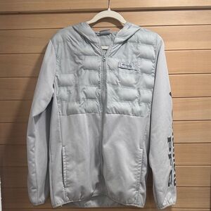 Columbia Men's Light Gray Puffer Jacket